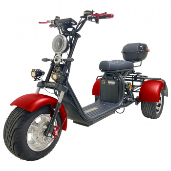 Электроскутер трехколесный CITYCOCO GT X11 PRO TRIKE 2024 Красный