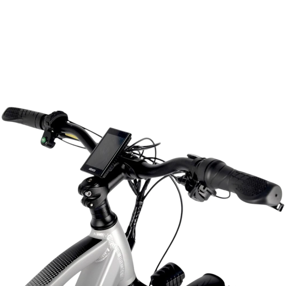 Электровелосипед Eltreco XT 850 pro Серебристый-матовый 4