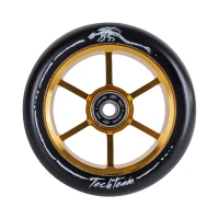Колесо Tech Team для трюкового самоката 110*24 мм 6RT (DRACO) желтый