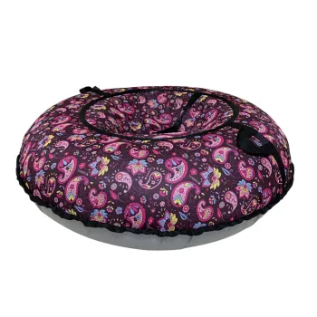 Тюбинг ПОКАТУШКИ D-1,1м Фиолетовые Цветы